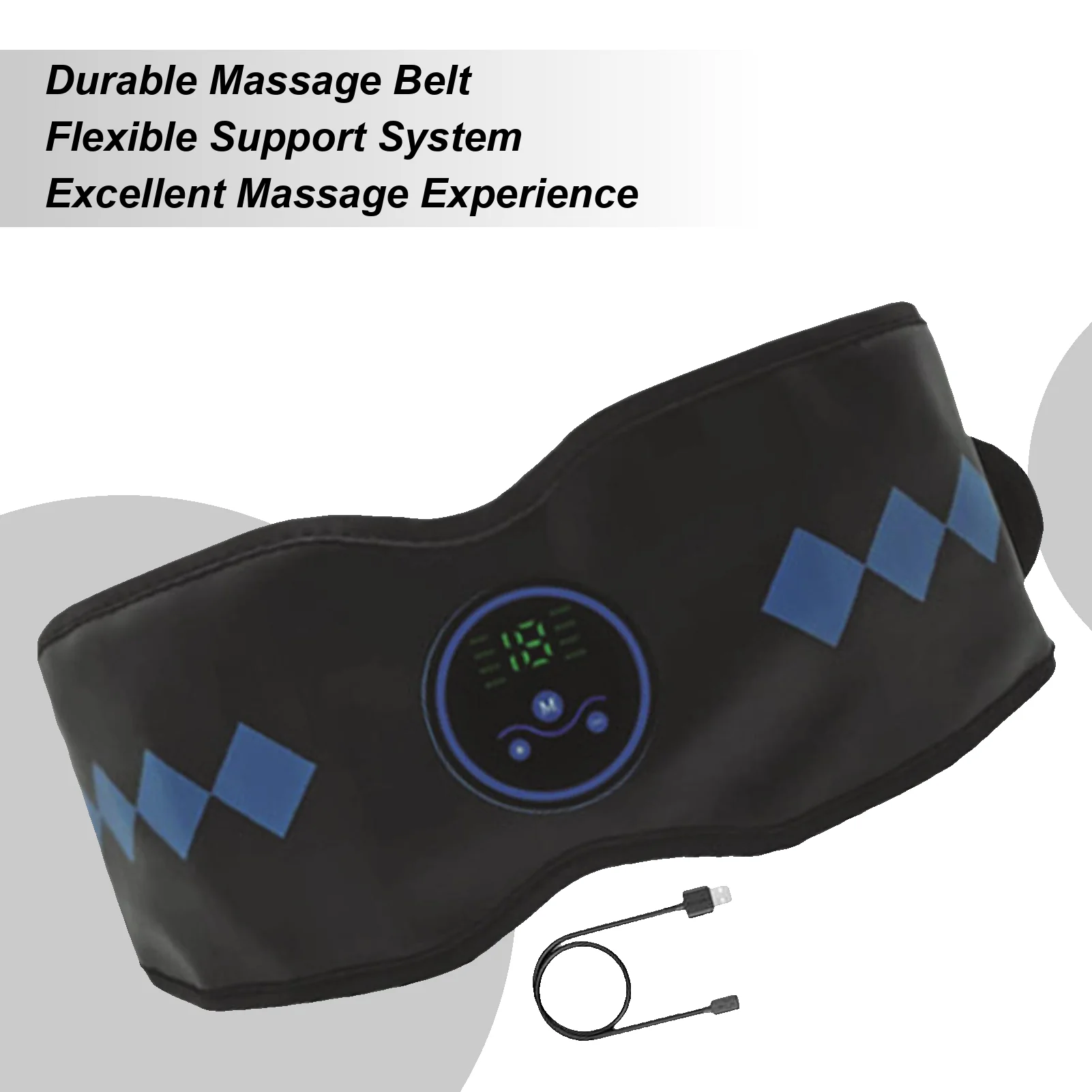 

Массажер для брюшного пресса, 19-уровневый умный портативный USB перезаряжаемый принадлежности для йоги, машина для скульптурирования тела для живота, живота, домашней красоты