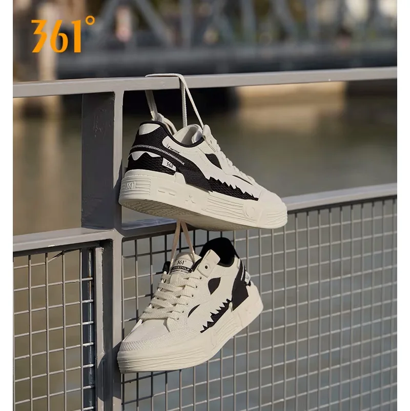 

Мужская обувь для скейтборда 361 градус, классические дышащие амортизирующие противоскользящие носимые прочные легкие мужские кроссовки 672526604