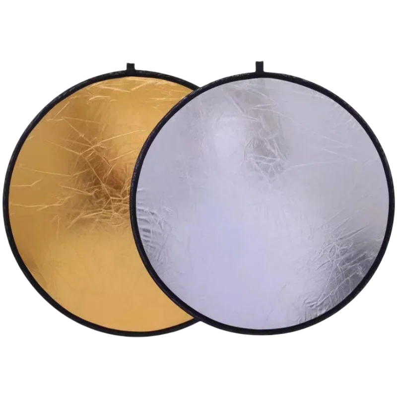 30cm/60cm/80cm/110cm 5-in-1 Collapsible Reflector Diffuser - for Photography Portrait Studio YouTube Streaming