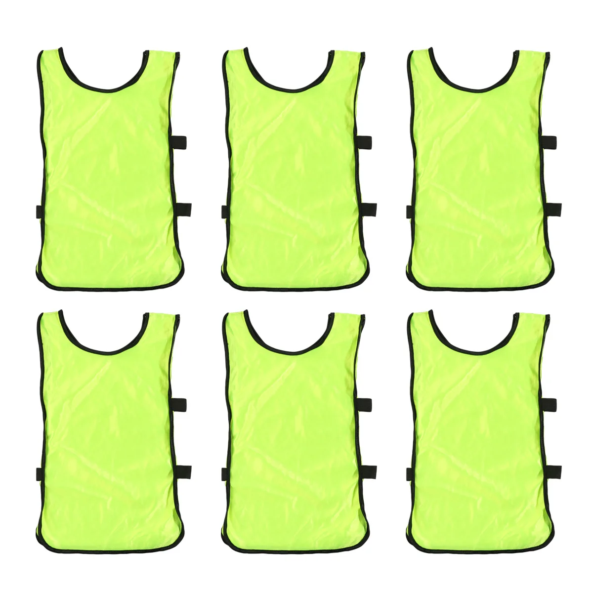 

6 Pcs Training Vest Youth Vests Guards Soccer Practice Pinnies for Team Sports Basketball