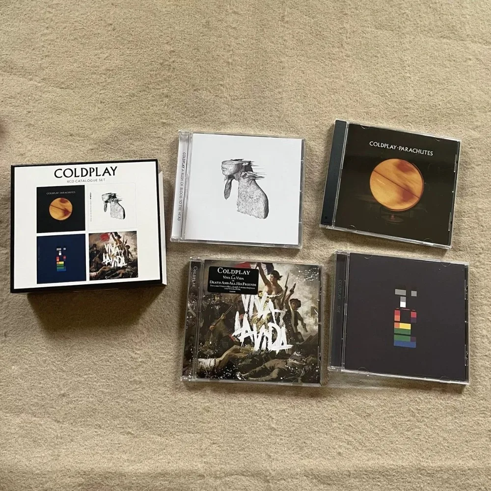 Coldplay Catalogue Set 4CD Alternative Rock Britpop Melodic Anthem Collection