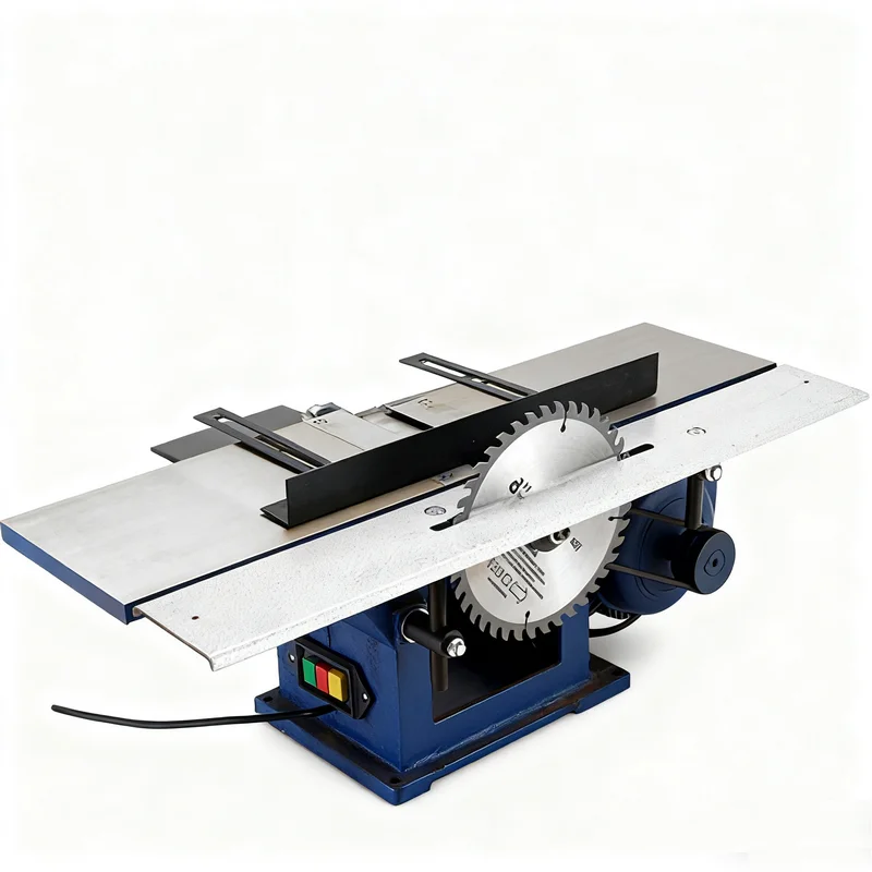 220V1.3KW/1.5KW3-in-1 Multifunctional Woodworking Machine, Planer, Cutting Machine, Electric Drill Integrated Worktable