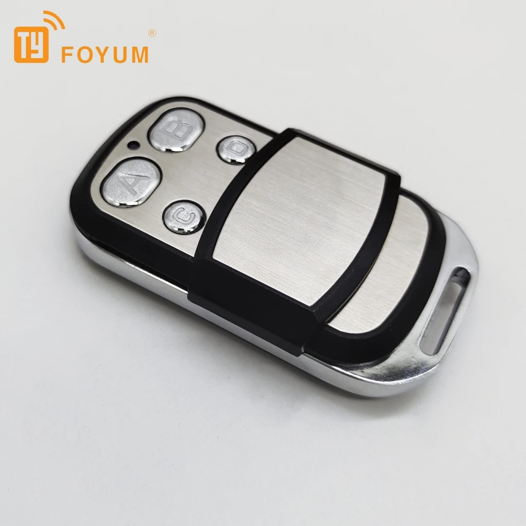 Foyum Selfing Code D4 Garage Door Universal Remote Control Cloning Rolling&Fixed Code Door Opener PT2240 Ht600 SMC5026  Ax5326