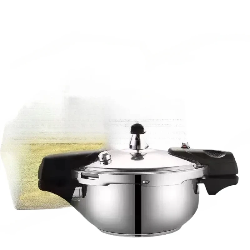 304 Stainless Steel Cooker Mini Pressure Outdoor Quick Cooking Pot For Induction Ceramic Stove Gas Heating