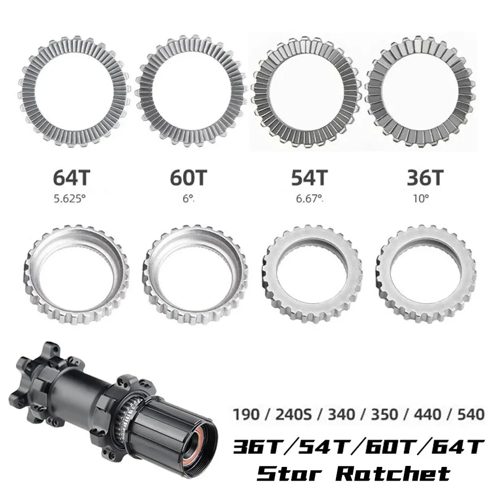 MTB Road Bike Hub Star Ratchet SL Service Kit 36 54 60 64 Teeth For DT Wheel Group For 190 240S 340 350 440 540 Bicycle Hub Part