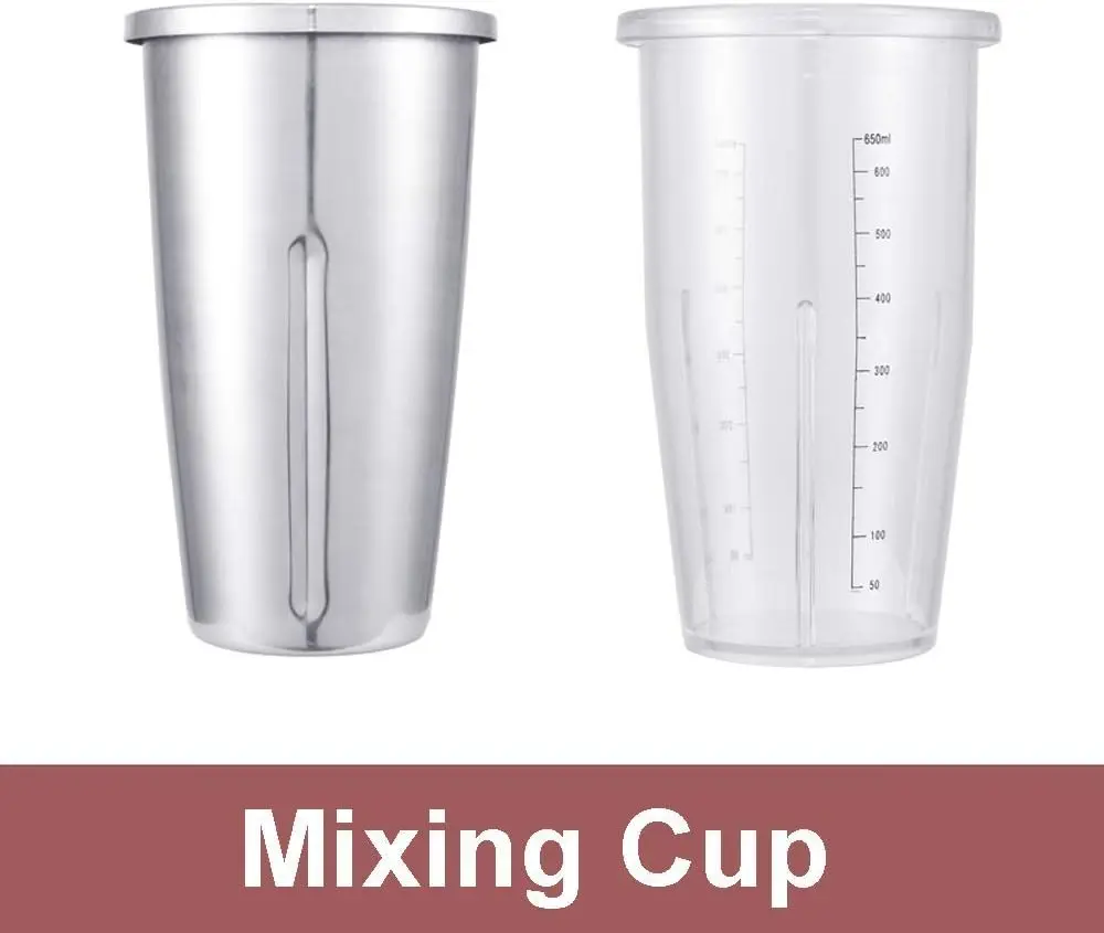 ماكينة صنع ميلك شيك كهربائية قوية 540 وات، 3 رؤوس بسعة 27 أونصة، خلاط عصائر للاستخدام التجاري والمنزلي، أجهزة المطبخ