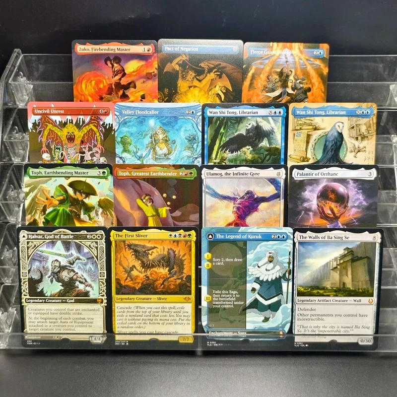 

A tcg proxy card with black core paper is suitable for friends to use at gatherings Wan Shi Tong,Librarian zuko Palantir tcg