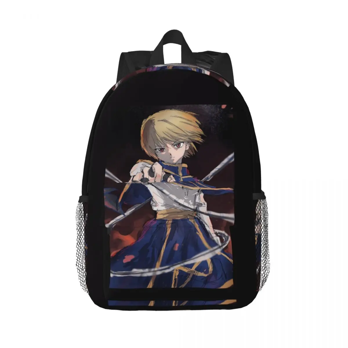 Anime HXH Hunter X Hunter Kurapika Backpack Daypack Boys Girls BookBag Shoulder Bags for Men Women Children School Bag