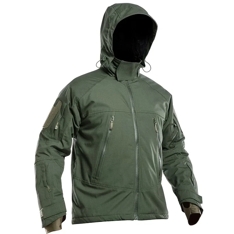 

3.0 Winter Heated Jacket Men's Camouflage Military Tactical Jacket Cotton Clothing Outdoor Windproof Warm Hiking Ski Suit Coat