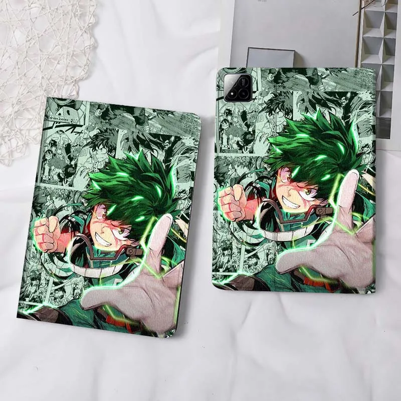 My H-Heros A-Academys Anime Tablet Case For Xiaomi Redmi Mi Pad 4 5 6 7 8 K SE Mini Pro Plus Max 10.1 11.2  inch