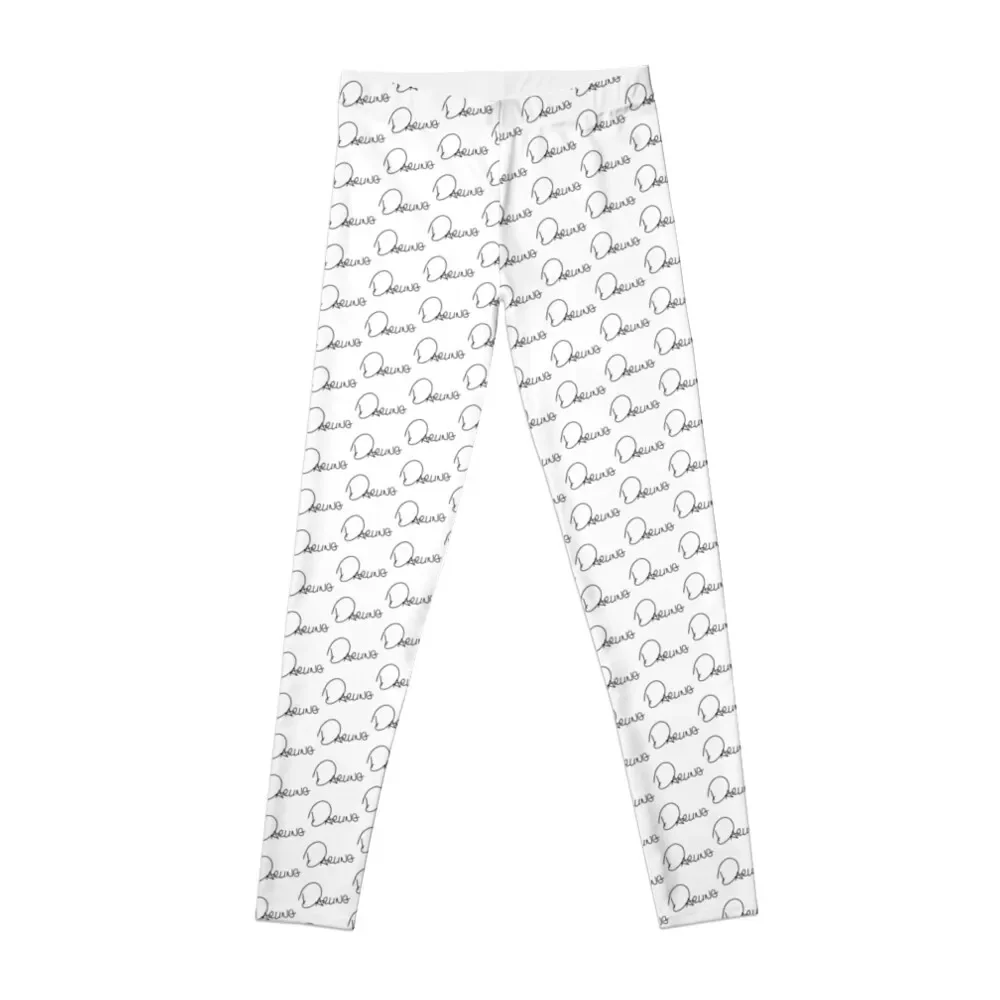 

Darling Styles Handwriting Design Leggings workout shorts Leginsy push up Sportswear woman gym gym top Womens Leggings