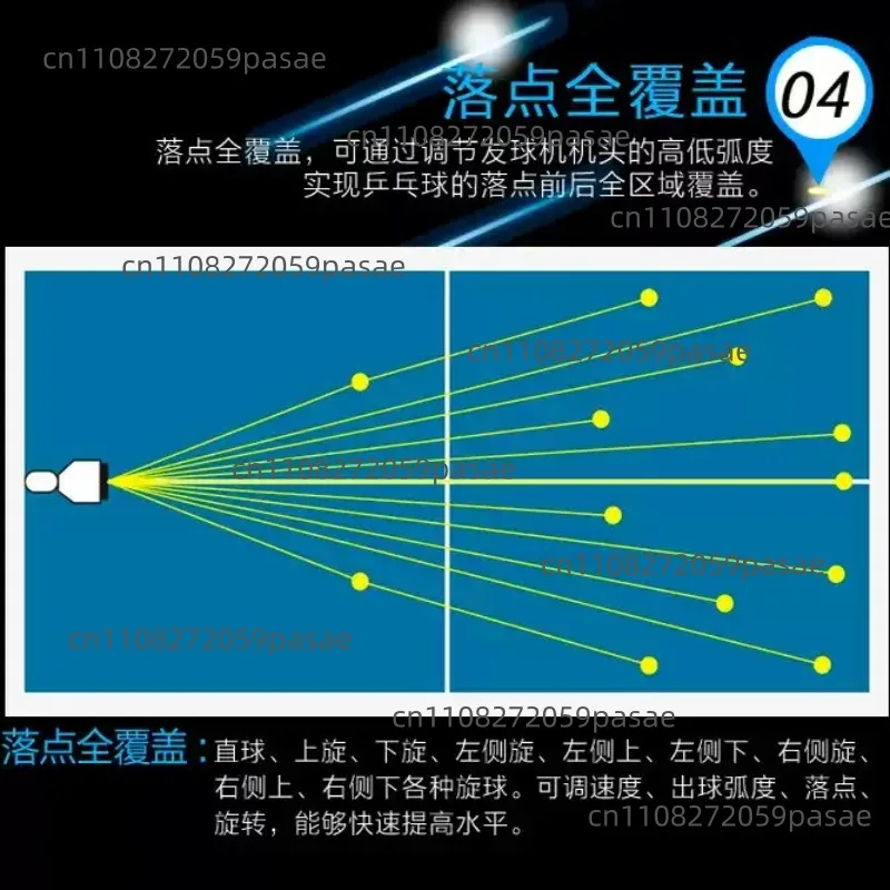 S102 Automatic Table Tennis Ball Server: Portable, Professional-Grade Home Training Device for Solo Practice