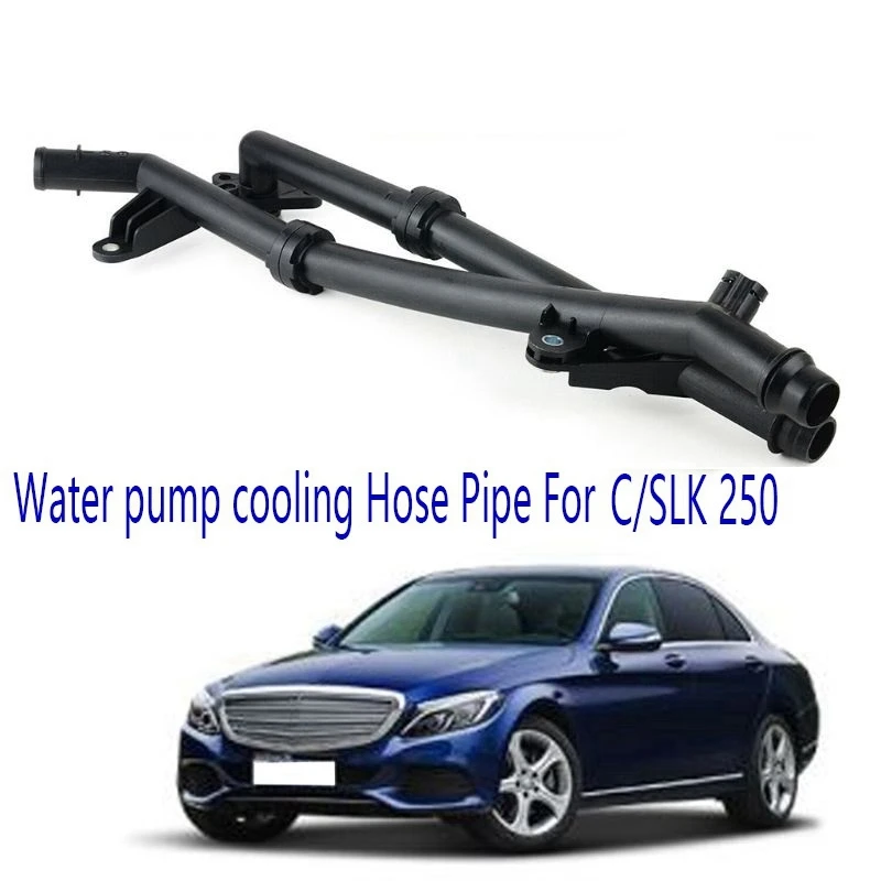 

Coolant Water Hose Water Pump Hose Hose Auto For Mercedes C/SLK 250 C180 C200 E200 E250 A2712002452 A2712002652