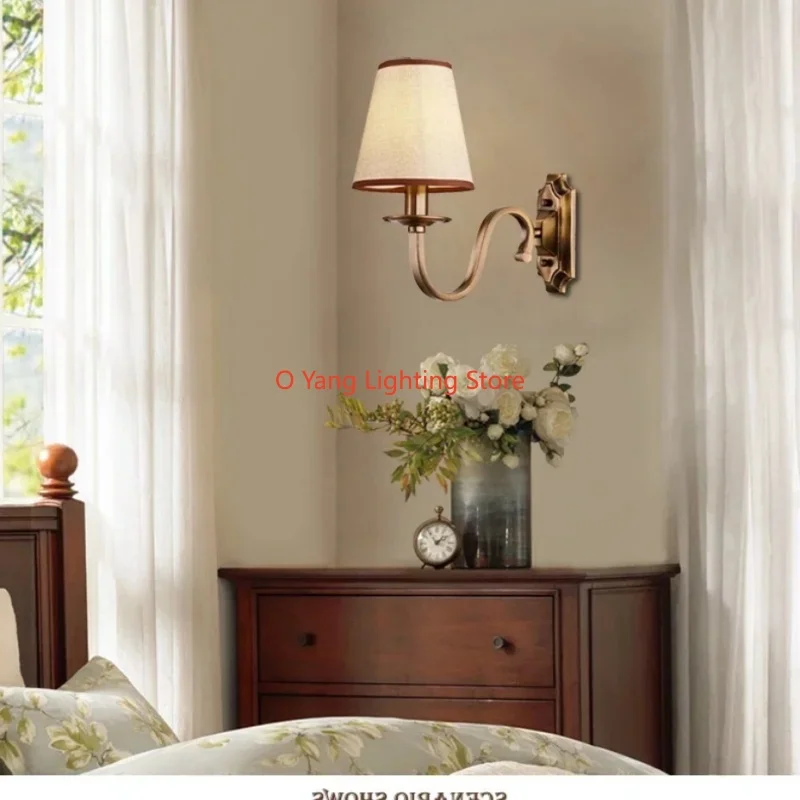 Luxury Classic LED Wall Lamp Living Dining Room Bedroom Hanging Light Home Decor Special Rustic Suspension Luminaire
