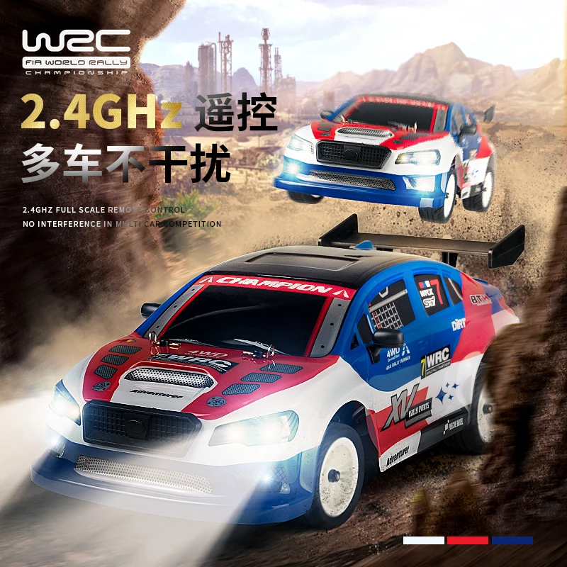 1/16 Rc Drift Car 4x4 Off Road high speed Rally Yaris Flat Running 2.4g Radio Control Cars Remote Control Car Toys for Children