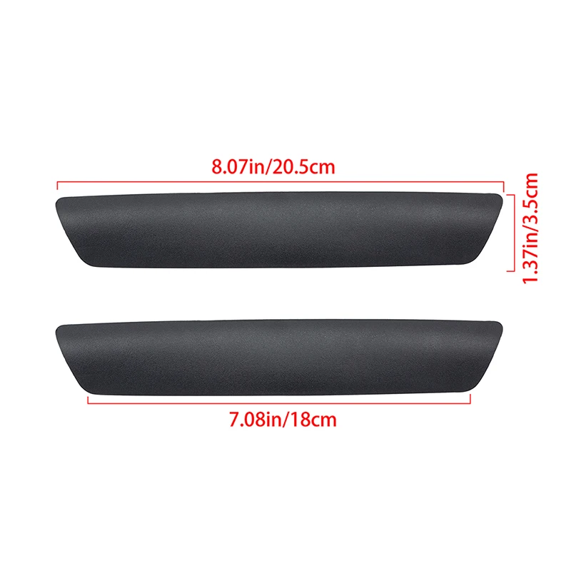 2pcs Set Car Front Left&Right Interior Door Handle Grab Cover Armrest Cap Auto Replacement Parts for VW Transporter T5 2010-2015