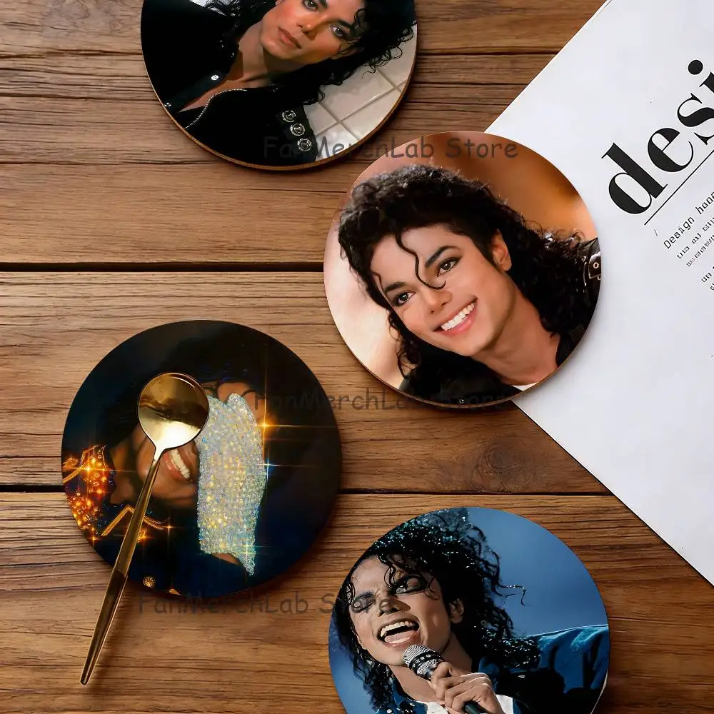 

M-Michael Singer J-Jacksons Coaster Wooden Drink Tray Suitable for Restaurants and Coffee Shops Easy To Wash and Clean
