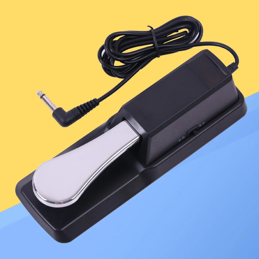 Pedal de apoyo de aleación clásico para teclado, Piano, instrumentos digitales, medio Pedal antideslizante a prueba de herrumbre, Compatible con Yamaha