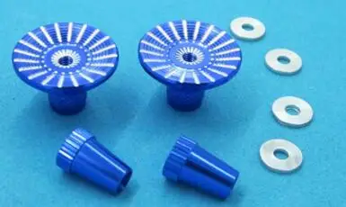 one pair/2pcs M3 Aluminum Transmitter Joystick Thumb Stick Umbrella Thumbstick Non-slip Rocker for RC Futaba Frsky radiomaster view 2