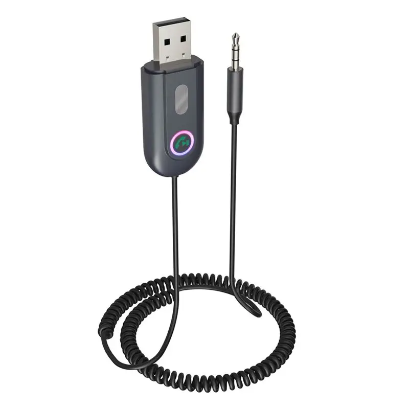 

Комплект адаптеров-приемников RISE-USB 2.0 с разъемом 3,5 мм и Bluetooth 5.3 для автомобильного AUX, автомобильной аудиосистемы, домашней стереосистемы и колонок
