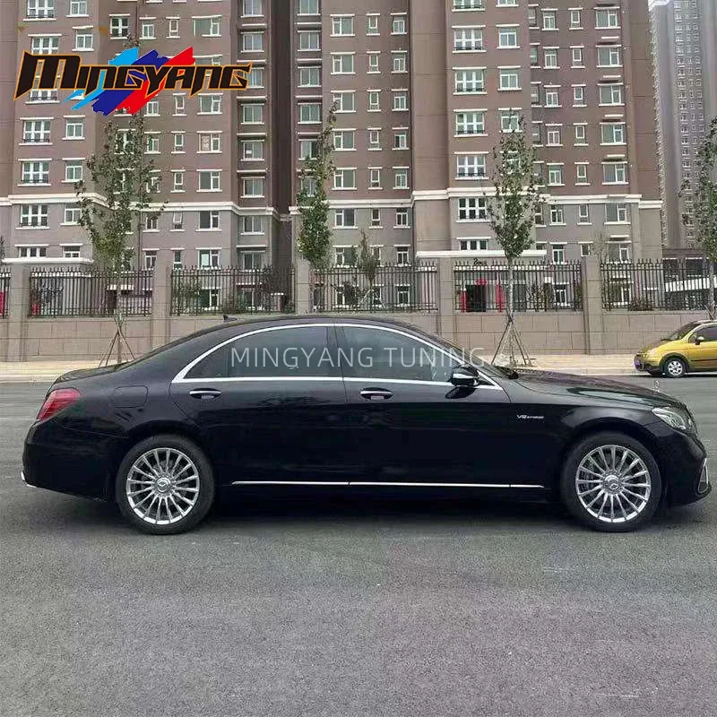 Kit de carrosserie de mise à niveau W221 W222 S63 pour capot de pare-chocs de voiture de classe S, kit de carrosserie de phare arrière