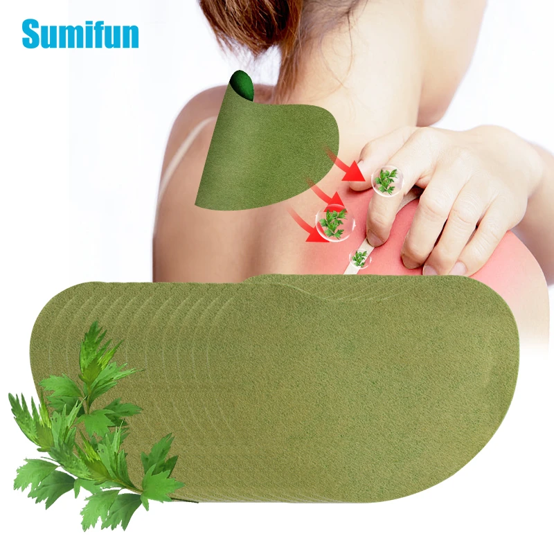 

12/36/60pcs Hot Wormwood Cervical Joint Plaster Shoulder Neck Patch Relieve Muscle Strain Arthritis Pain Spondylosis Stickers