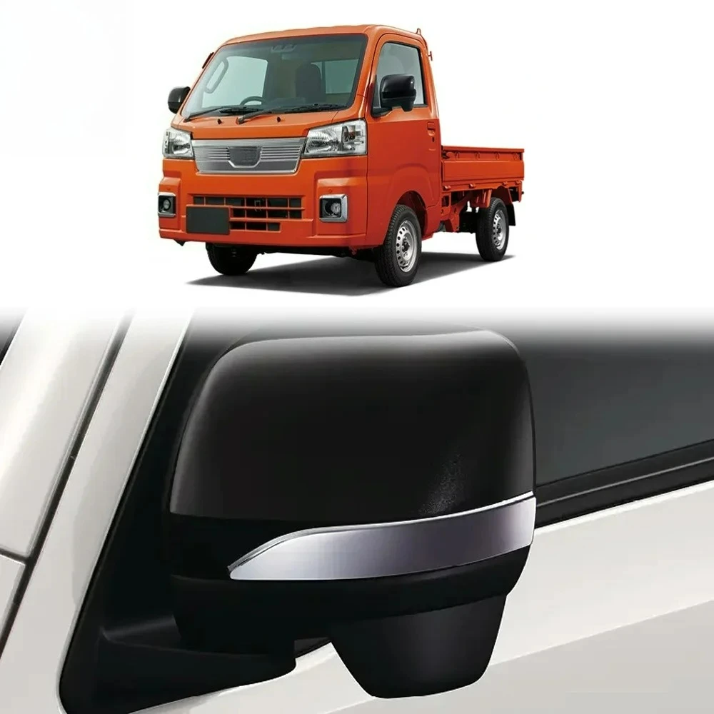 

For Daihatsu Hijet Truck 2022+ Rearview Mirror Anti-Scratch Trim Strip Rear Mirror Bright Strip Chrome