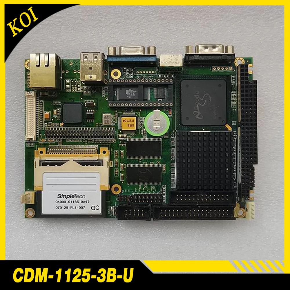 Original  Embedded Industrial Control Motherboard CDM-1125-3B-U