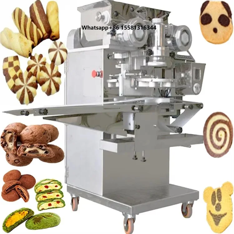 Shanghai Bakenati BNT-208 Automatic Encrusting Machine Wire Cut Biscuit Maker Commercial Factory Use Multifunctional