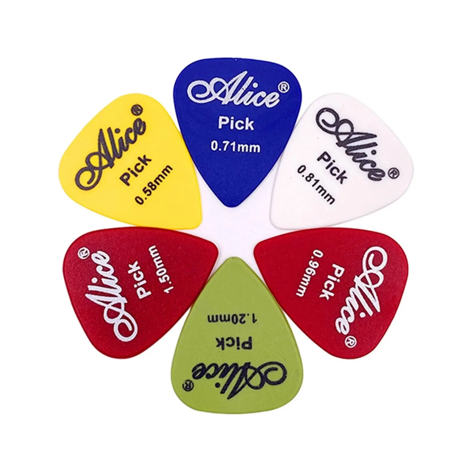 6/10/2/30pcs Multicolor Guitar Picks ABS Premium Plastic Guitar Picks for Acoustic Electric Guitars Bass Or Ukulele