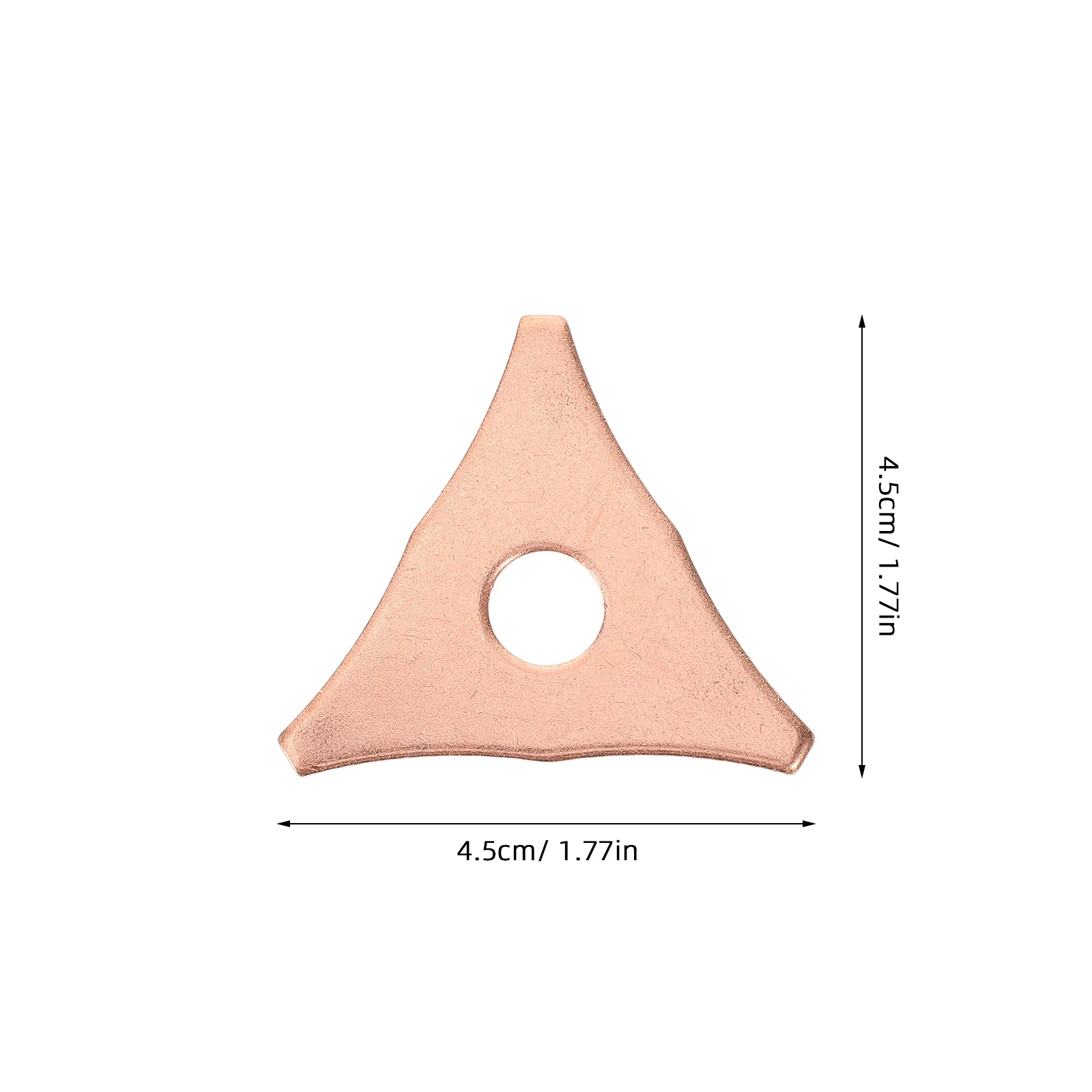 100 pcs Ring Penarik Lekukan Segitiga untuk Perbaikan Plat Logam, Alat Las Titik Panel Bodi Mobil, Penarik Lekukan, Peralatan Otomotif