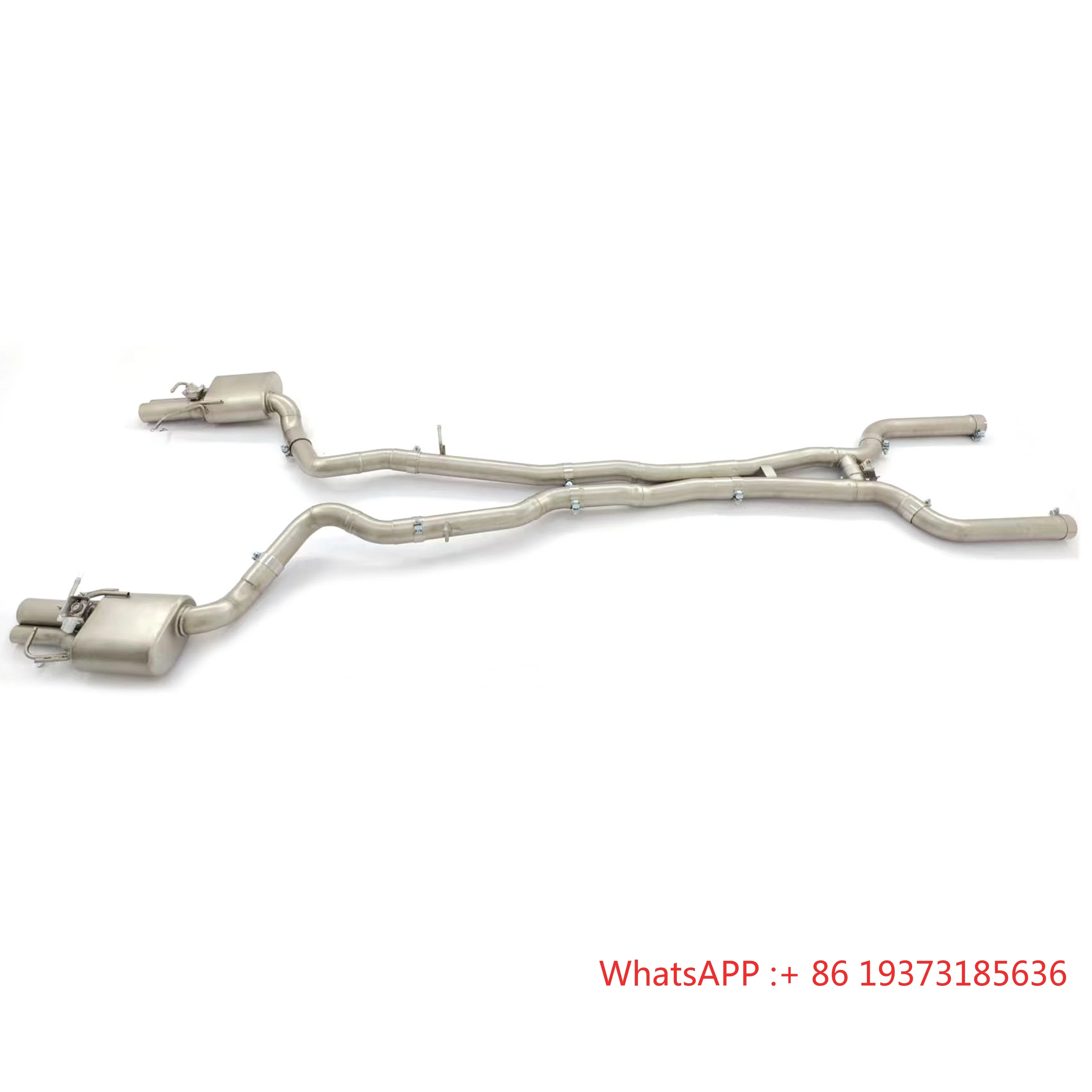 Exhaust for Mercedes-Benz W213 E63/E63S AMG 4.0T ss304 muffler oem valves sport catback exhaust system