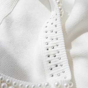 Women's sleeveless mesh vests, casual thin tops-en, solid tank, beads, women's fashion, Korea, summer, new 8 Main Sales Women's Regatta - №5