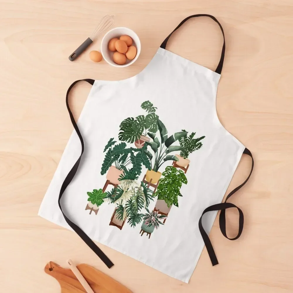 

House plants collection 30.3 Apron kitchen girl Kitchens Woman kitchen clothes for men cooks clothes Apron