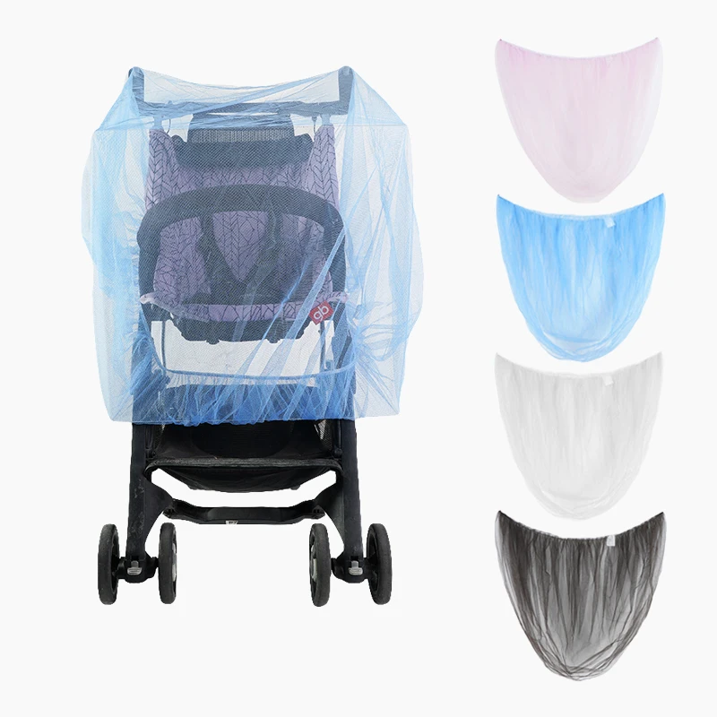 Outdoor Baby Stroller Pushchair Mosquito Insect Net Mesh Buggy Cover Universal Stroller Organizer Infant Travel Accessories