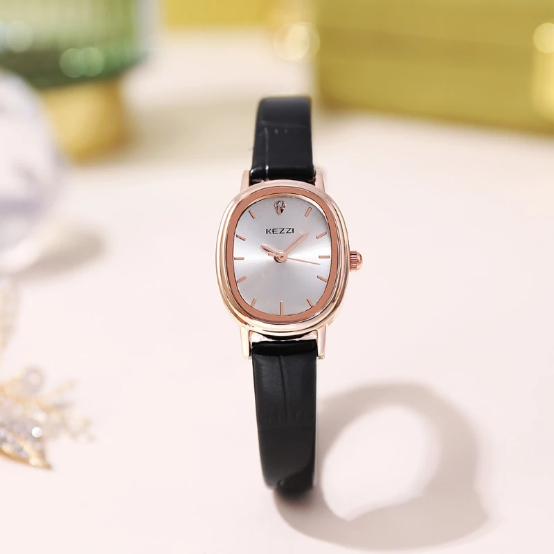 Women's Simple Vintage Watches for Women Dial Wristwatch Leather Strap Wrist Watch High Quality Ladies Casual Bracelet Watche