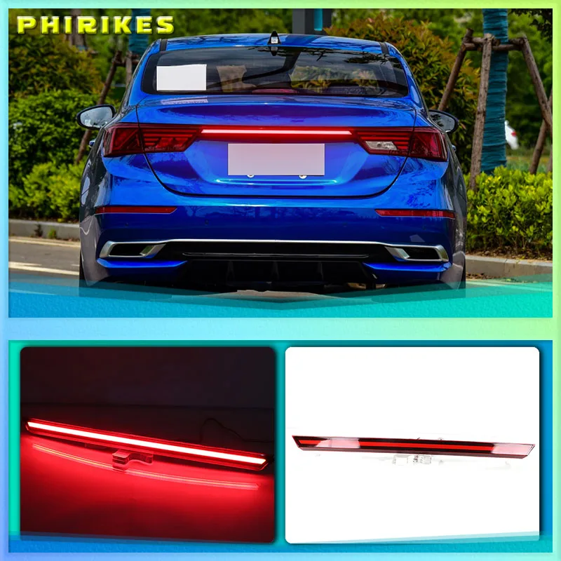 Rear Bumper trunk Tail Light For KIA K3 Cerato 2019 2020 LED Taillight Reflector Brake Lamp Warning Signal Driving Fog Lamp