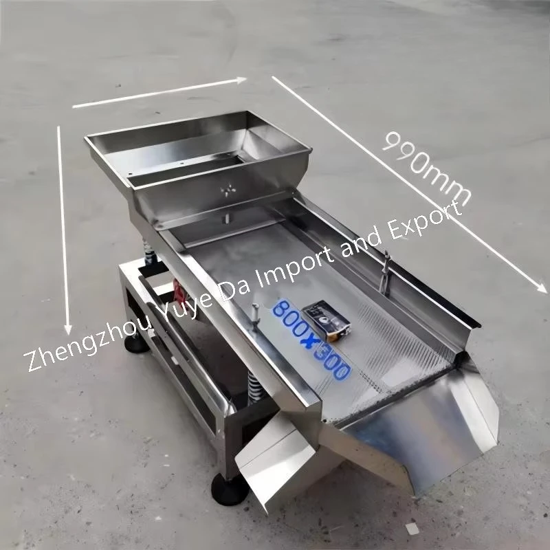 2 Outlet 3 Outlets 4 Outlets Kitty Cat Little Ore Sand Soil Compost Grain Coffee Beans Rice Fine Sieving Linear Vibrating Screen