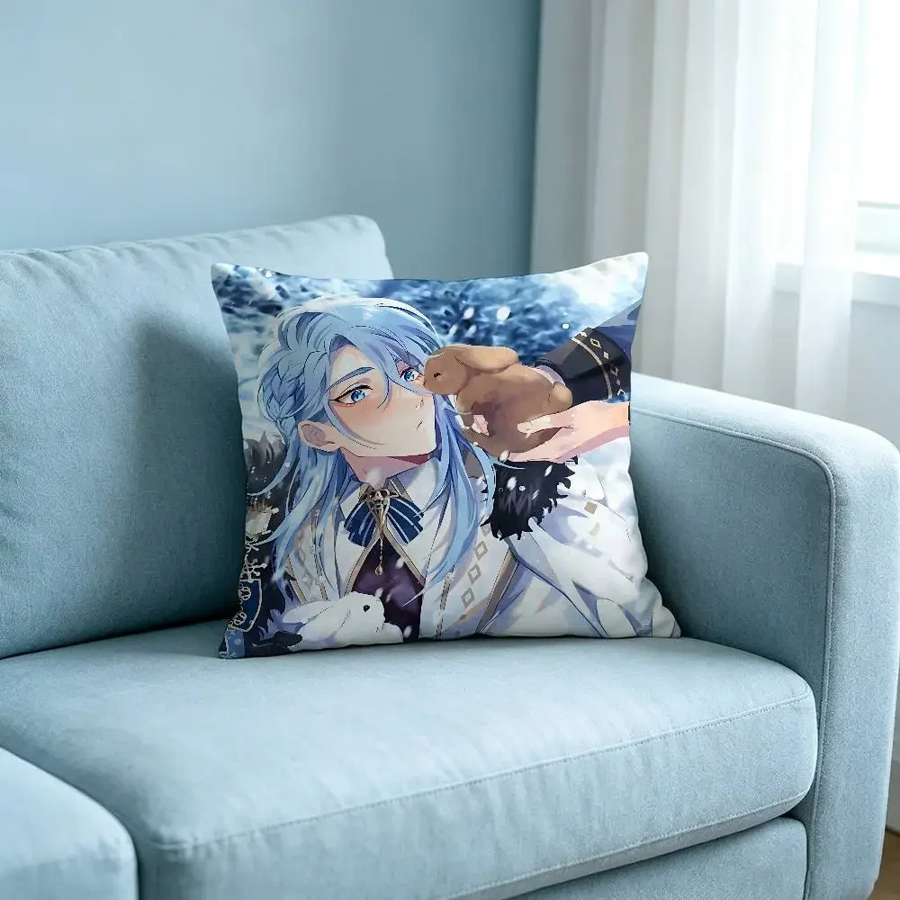 E-Edmond Nu Carnival Customizable Square Pillowcases, Stylish And Soft, Perfect For Beds, Cars, And Sofas.