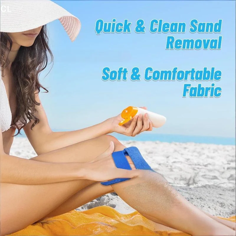 AttireTroveBeach Sand Removal Gloves Lightweight And Hand-washable Suitable For Outdoor Beach Use Sandproof Beach Towels