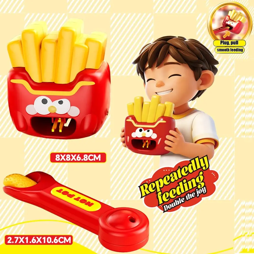 

Food Feeding Hamburg Pudding Set Feeding Simulation Early Education French Fries Pudding Pretend Play Role Play