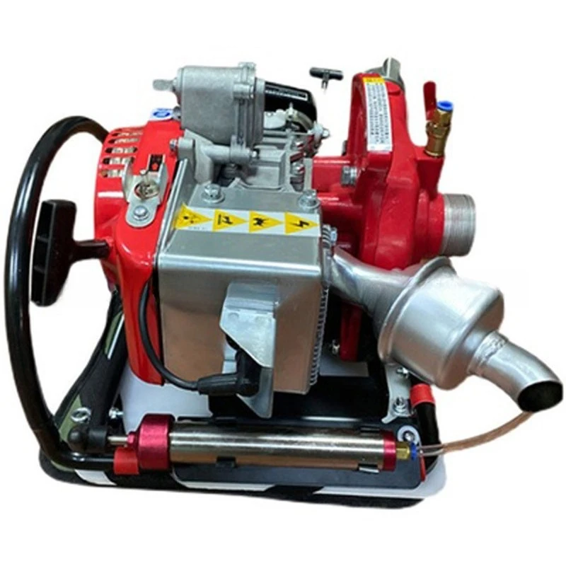 Portable relay high lift horizontal three-section pump