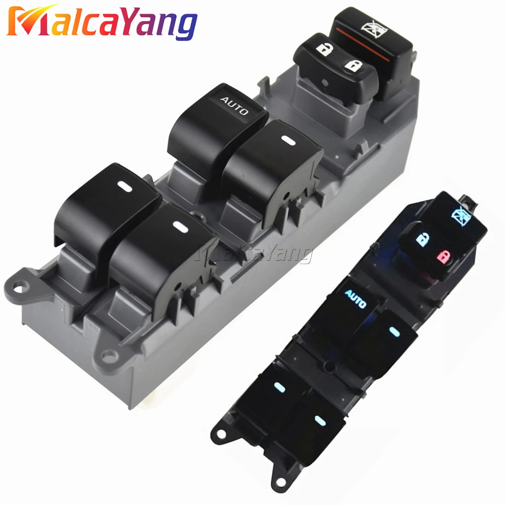 1 Pieces Lighted Electric Master Power Window Lifter Switch For Toyota RAV4 Camry Corolla Auris 84820-06070 8482006070