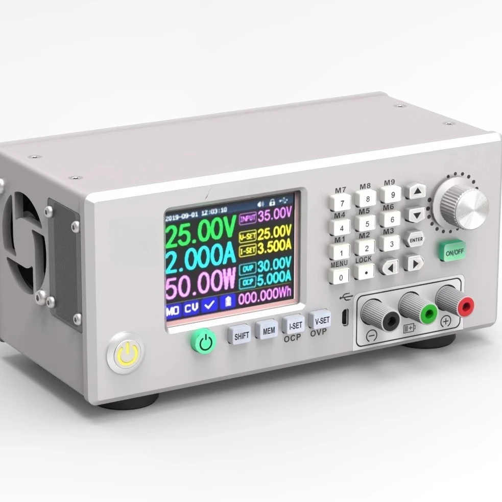 

Корпус из алюминиевого сплава с ЧПУ 3,2 дюйма RD6012P с ЧПУ, регулируемый постоянный ток