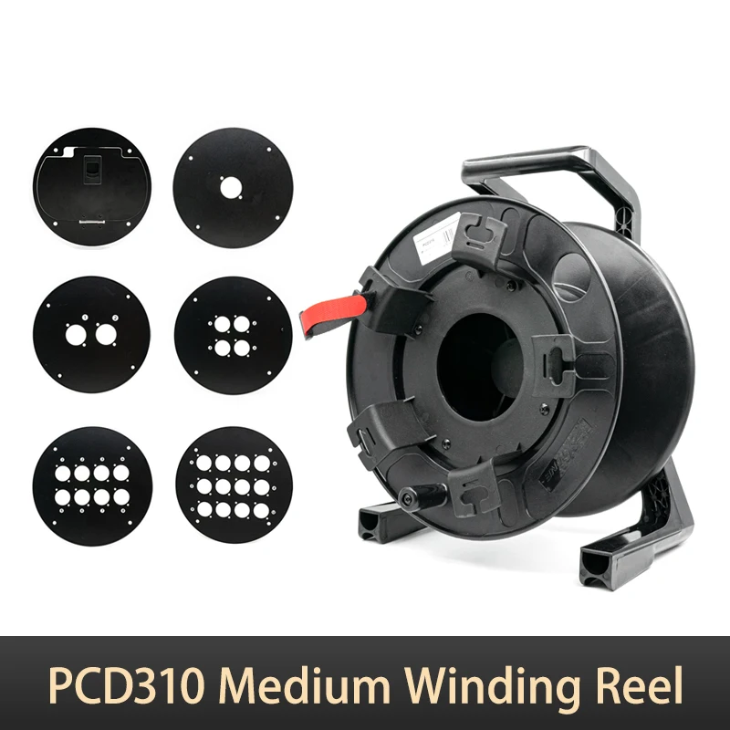 Professional Stage PCD310 Lightweight Medium Winding Reel for Audio (Microphones), Video, Fiber Optic, and Network Signal Cables