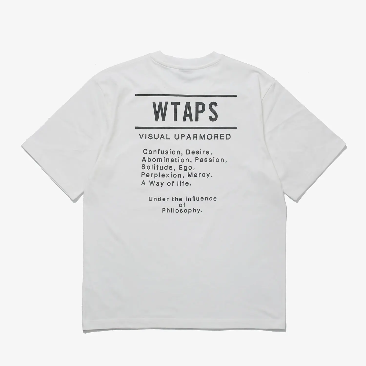 WTAPS Japanese Streetwear Oversized T-Shirt Men Women Graphic Letter Printed Cotton Crewneck Short Sleeve Casual Fashion Top