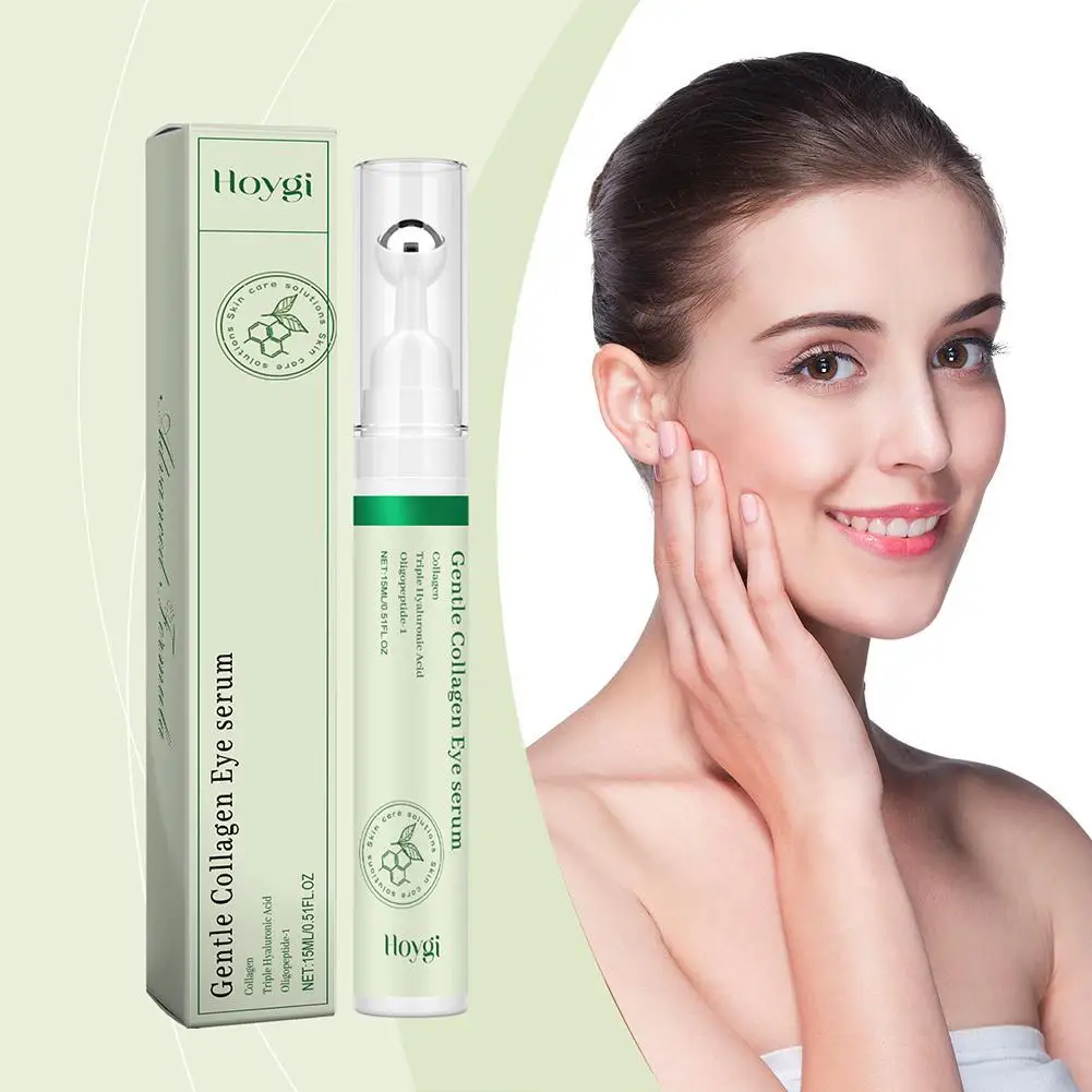 

Collagen Eye Serum Cream Anti Dark Circles Eye Bags Eyes Puffy Repair Brightening Tighten Lifting Moisturizing Under Eye Roller