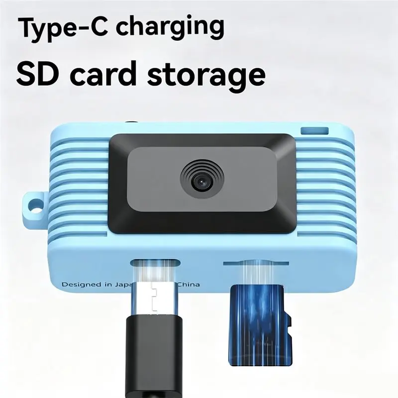 HD Keychain Digital Camera Thumb Design 1920X1080 30Fps Portable Camcorder Recorder TFT LED Screen For Kids Gift B-Y41A
