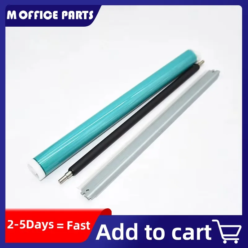 1 Satz. NPG-28 Trommeleinheit Teile IR2016 PCR Laderolle + OPC-Trommel + Trommelreinigungsklinge für Canon IR 2016 2020 2030 2022 2025 2420