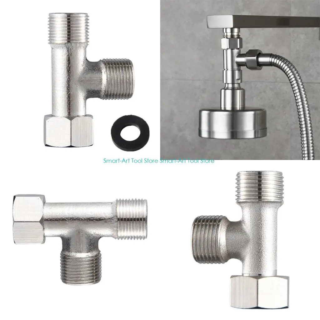 

E1PB MultiConnection CorrosionProsion 304 3port Fitting 3WAY -адаптер для переноса жидкости с высоким давлением для